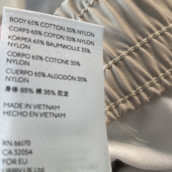 🆕 NWT UO CARGO JOGGER CREAM TAN TROUSERS SIZE LARGE - Picture 5 of 7